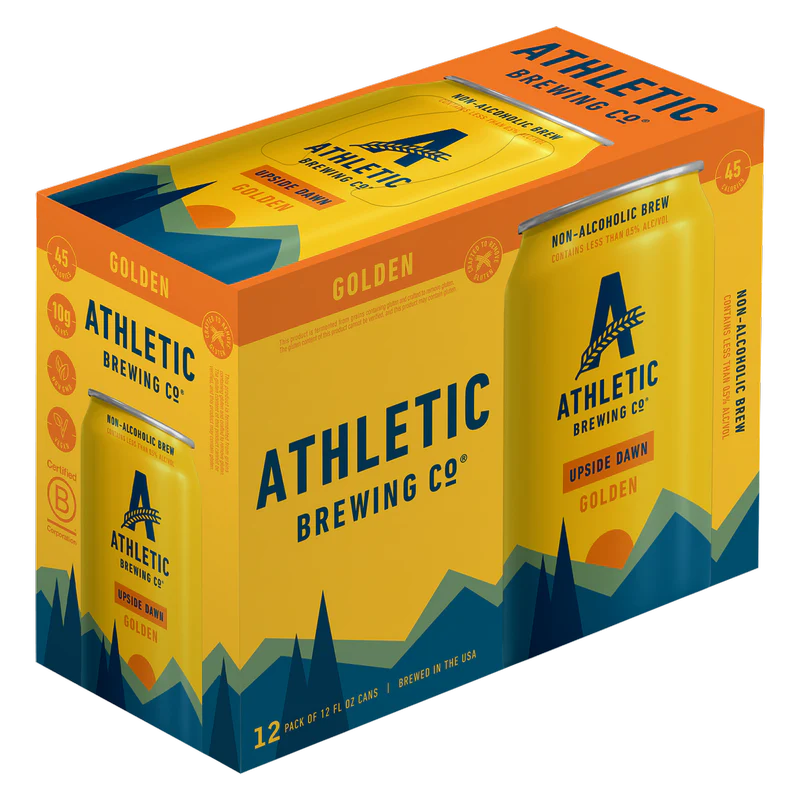 Athletic Brewing Upside Down Golden 6pk