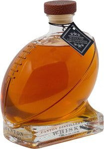 Cooperstown Canton Distillery Bourbon Football Decanter