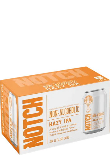 Notch Hazy IPA Non-Alcoholic 6pk