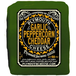 Plymouth Cheese Garlic Peppercorn Cheddar