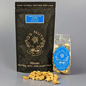 Q's Nuts Rosemary Sea Salted Cashews (5oz)