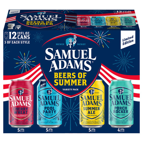 Sam Adams Summer Variety Pack - 12pk