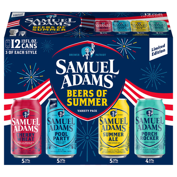 Sam Adams Summer Variety Pack - 12pk