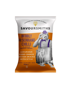 Savoursmiths Bubbly & Serrano Chili Flavour Potato Crisps