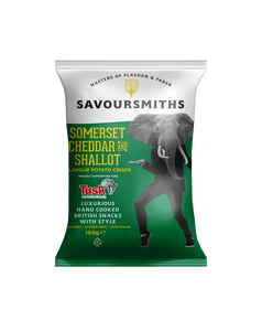 Savoursmiths Somerset Cheddar & Shallot Flavour Potato Crisps