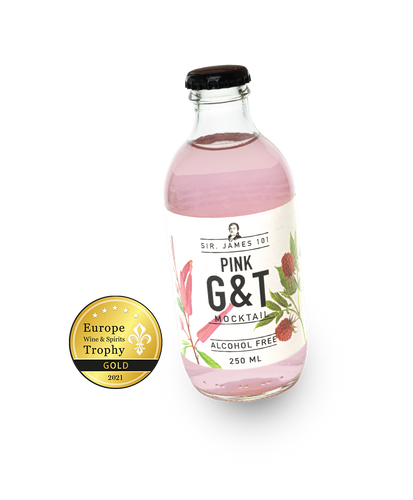 Sir James Pink G&T Non Alcoholic Cocktail