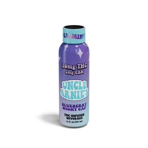 Uncle Arnie's THC Blueberry Night Cap Shot