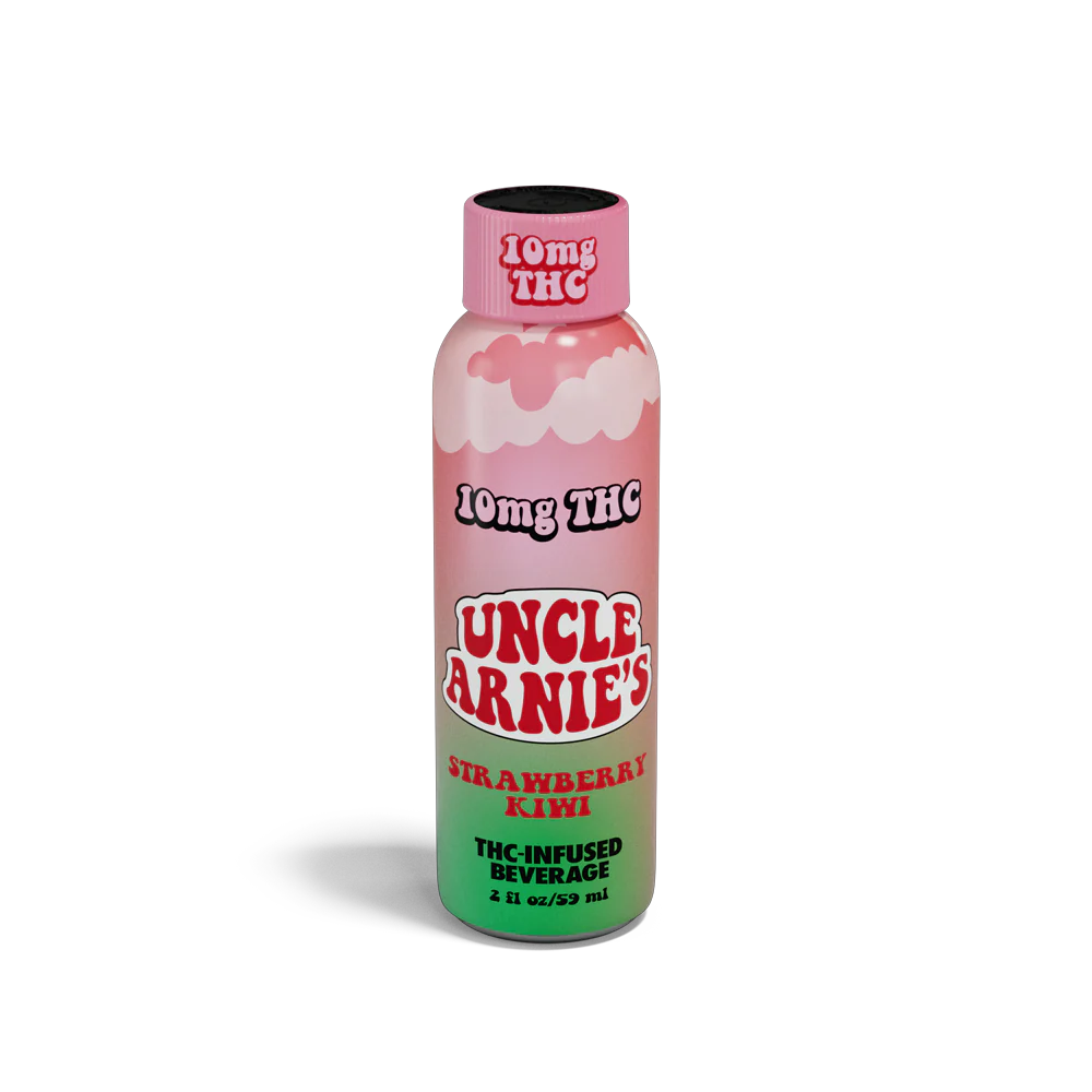 Uncle Arnie's THC Strawberry Kiwi Shot