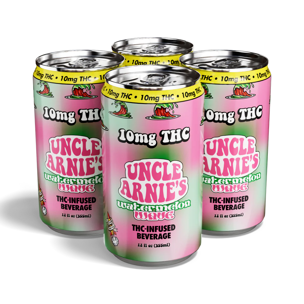 Uncle Arnie's THC Watermelon Wave - 4PK