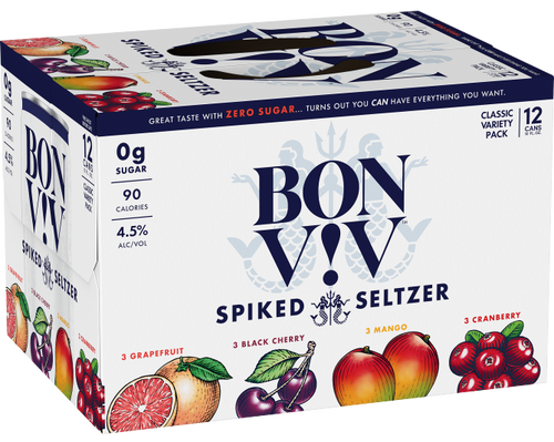 Bon & Viv Spiked Seltzer Variety Pack
