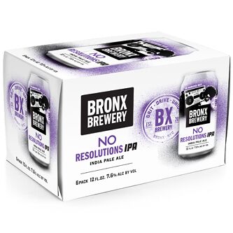 Bronx Brewery No Resolutions IPA 6Pk