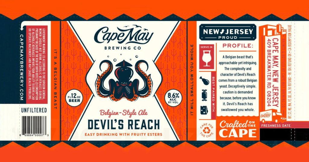 Cape May Devil's Reach Belgian Style Ale 6pk