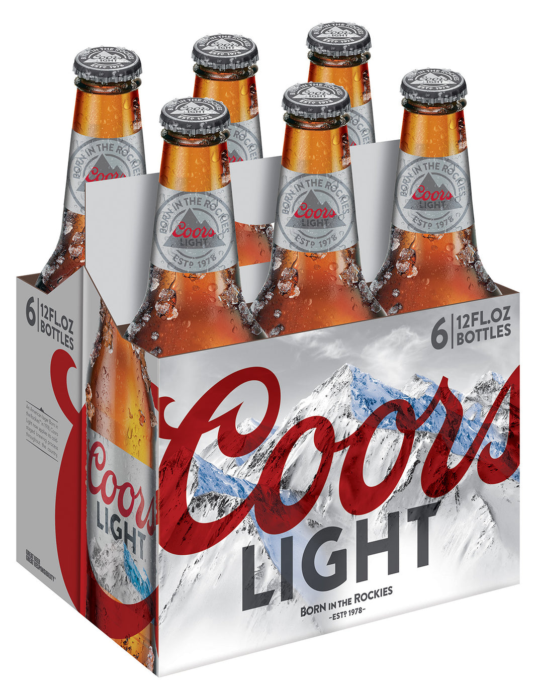 Coors Light 6Pk Bottles
