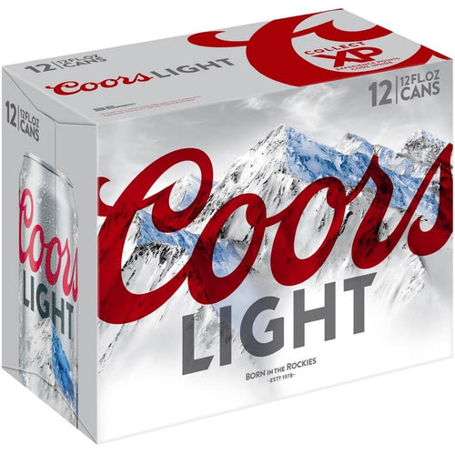 Coors Light 12Pk Cans
