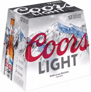 Coors Light 12Pk Bottles