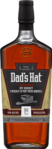 Dad's Hat Rye Whiskey Finished in Port Barrels