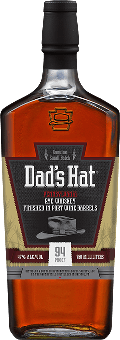 Dad's Hat Rye Whiskey Finished in Port Barrels