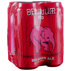 Delirium Red 4Pk 16oz Cans