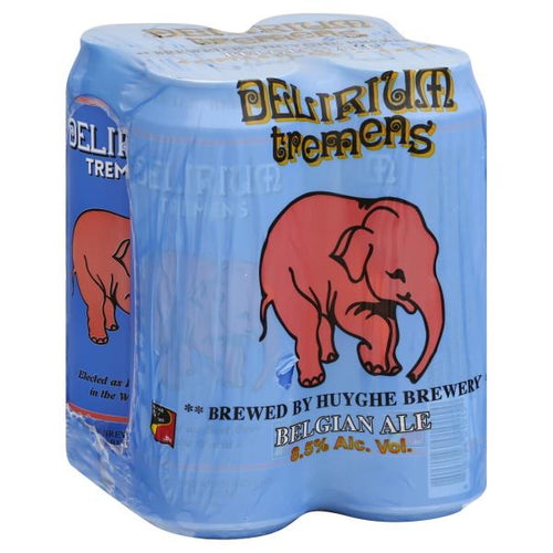 Delirium Tremens Belgian Ale 4Pk 16oz Cans
