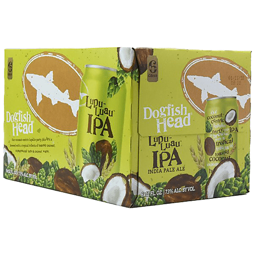 Dogfish Head Lupu-Luau IPA 6Pk Cans