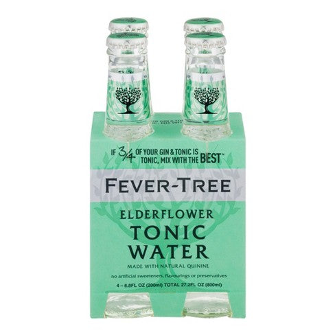Fever Tree Elderflower Tonic Water