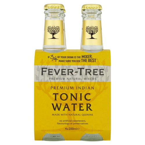 Fever Tree Premium Indian Tonic Water - 4PK