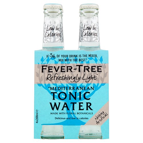 Fever Tree Mediterranean Tonic Water - 4PK