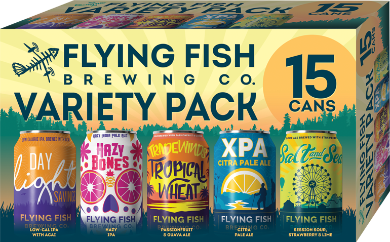 Flying Fish Variety Pack - 15pk Cans