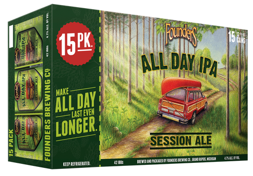 Founders All Day IPA - 15 Pack Cans