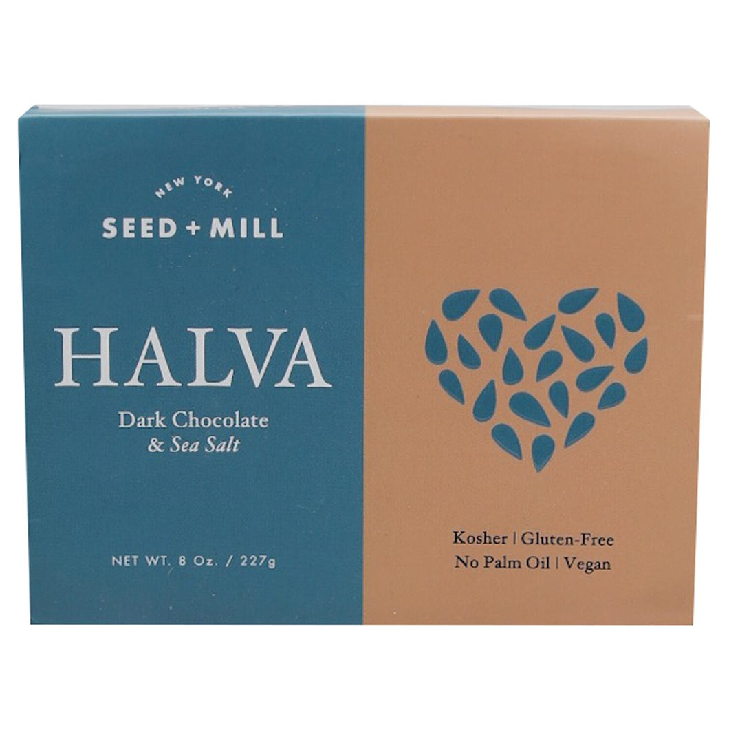 Seed + Mill Dark Chocolate & Sea Salt Halva