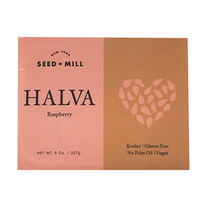 Seed + Mill Dark Raspberry Halva