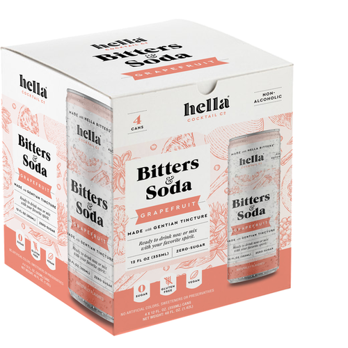 Hella Bitters Grapefruit Soda