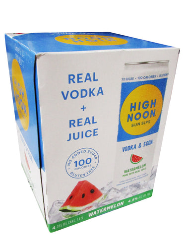 High Noon Vodka & Watermelon