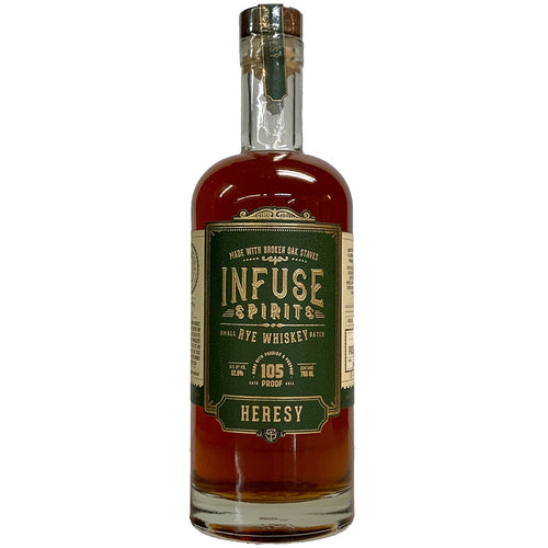 Infused Heresy Small Batch Rye Whiskey