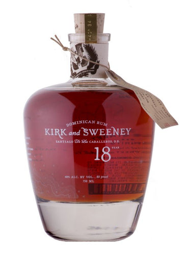 Kirk & Sweeney 18 yr Rum