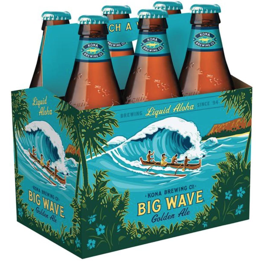 Kona Big Wave Golden Ale 6Pk