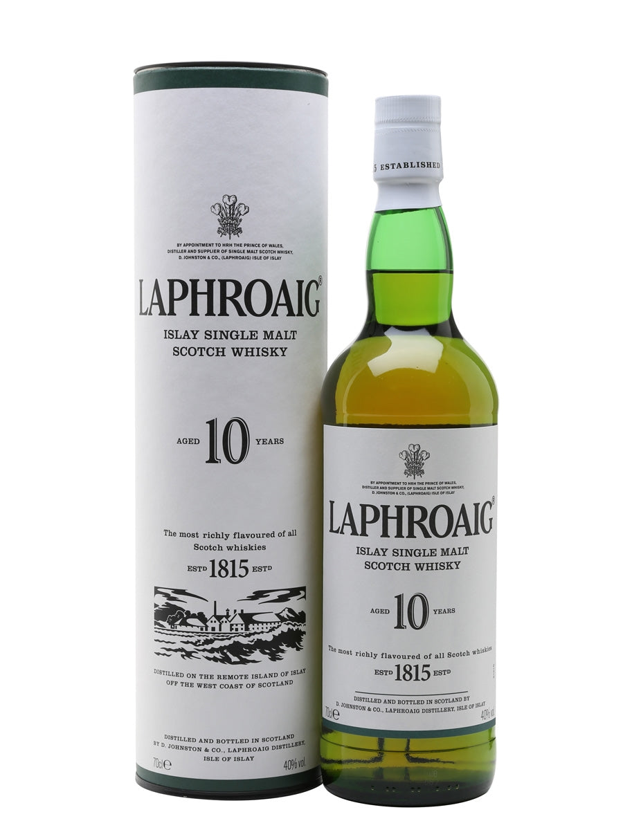 Laphroaig 10 YR Islay Single Malt Scotch