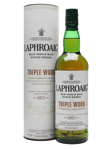 Laphroaig Triple Wood Islay Single Malt Scotch