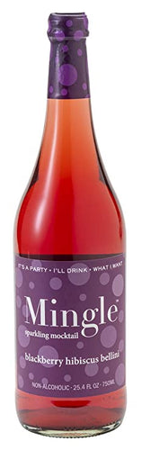 Mingle Blackberry Hibiscus Bellini Non-Alcoholic