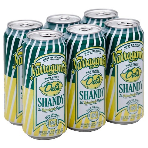 Narragansett Del's Shandy 6Pk 16oz Cans