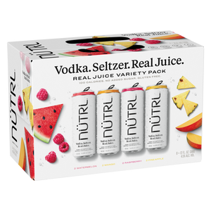 Nutrl Variety 8 Pack - Raspberry, Mango, Watermelon, Pineapple