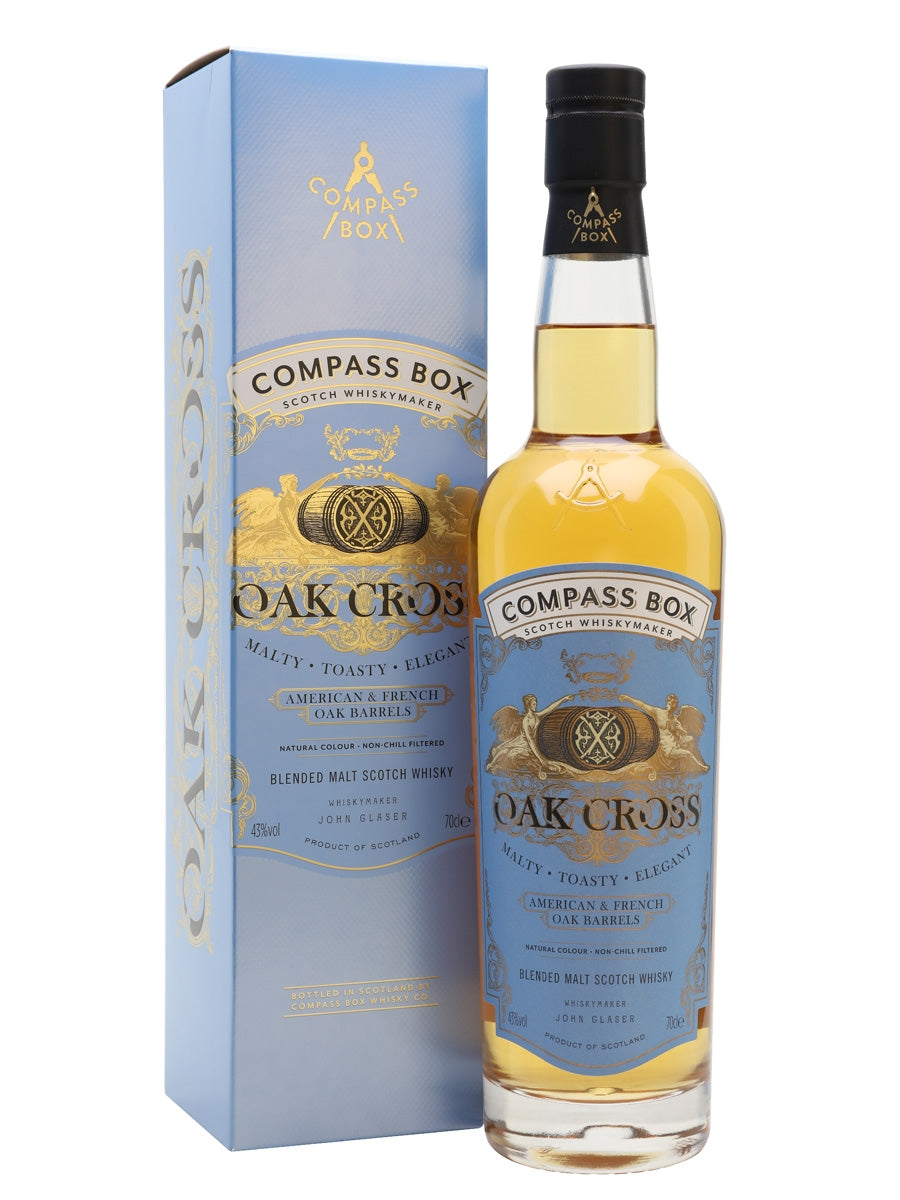 Compass Box Oak Cross