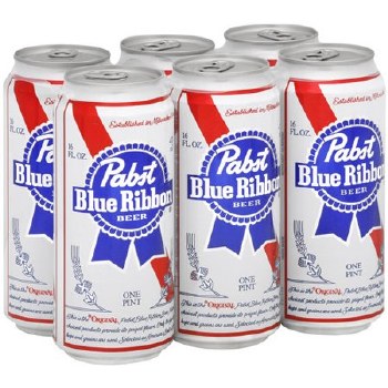 Pabst Blue Ribbon 6Pk 16oz Cans