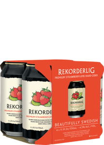 Rekorderlig Strawberry-Lime Cider 4Pk