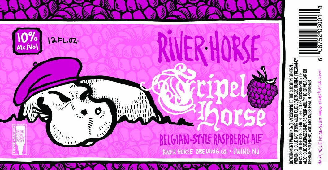 River Horse Raspberry Tripel Horse Belgian Ale