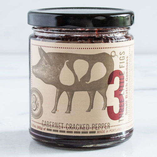 Three Little Figs Cabernet Cracked Pepper Jam