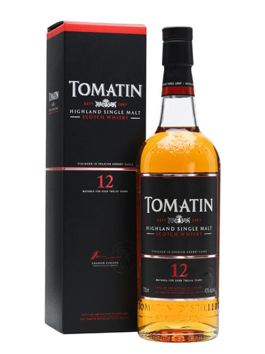 Tomatin 12 YR Scotch