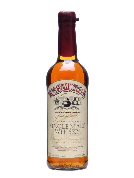 Wasmund's Single Malt Whisky