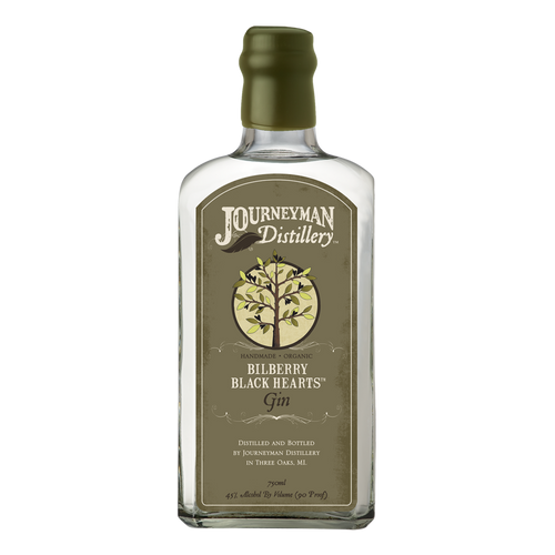 Journeyman Distillery Bilberry Black Hearts Gin