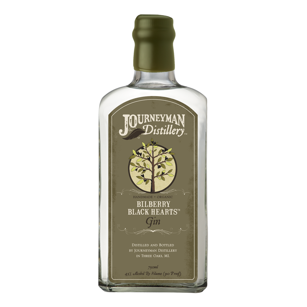 Journeyman Distillery Bilberry Black Hearts Gin